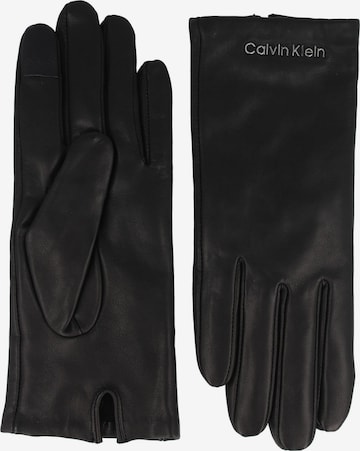 Calvin Klein Fingerhandschuh in Schwarz