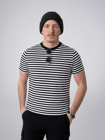 PANTONECLO Shirt 'Pantoneclo Men’s Crew Neck Short Sleeve T-Shirt'‌ in Weiß: Vorderseite
