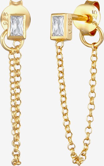 ELLI Ohrringe Ear Chain, Stein in gold, Produktansicht