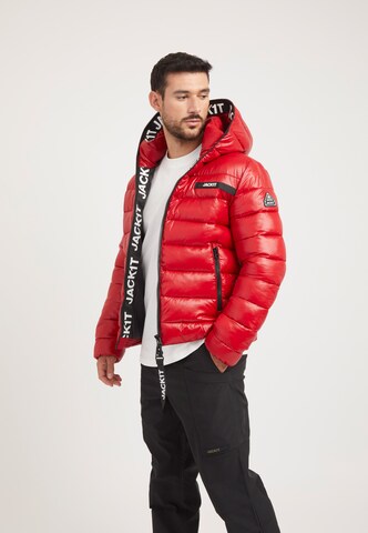 Veste d’hiver JACK1T en rouge
