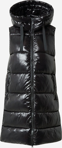 SAVE THE DUCK Vest 'IRIA' in Black: front