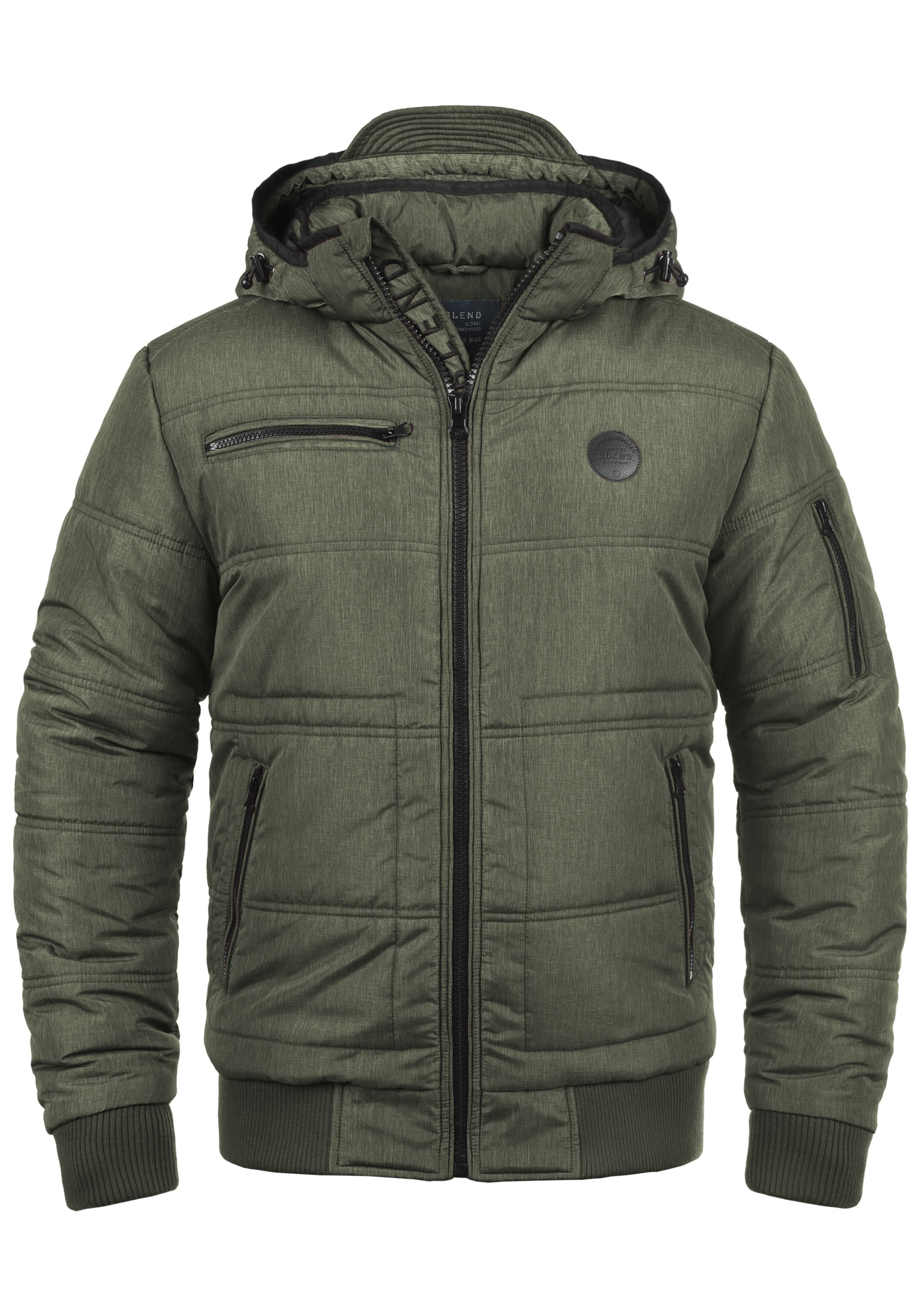 Veste d’hiver 'BHBoris' BLEND en vert : devant