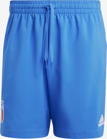 ADIDAS PERFORMANCE Regular Sportbroek in Blauw: voorkant