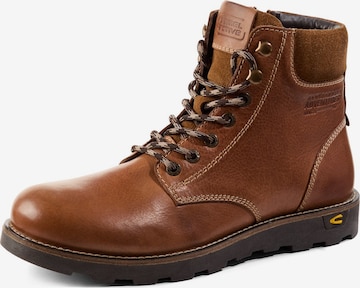CAMEL ACTIVE Lace-Up Boots in Brown: front