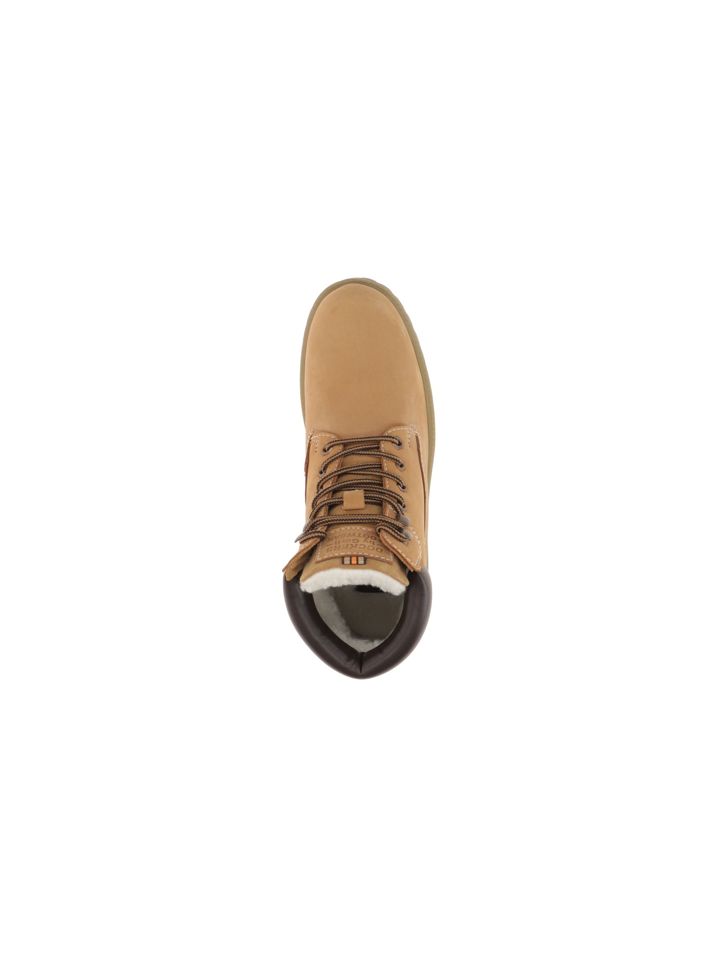 Dockers Lace-Up Boots in Yellow