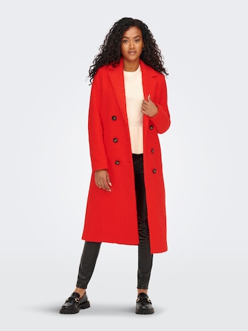 ONLY Ανοιξιάτικο και φθινοπωρινό παλτό 'Piper' σε κόκκινο: μπροστά