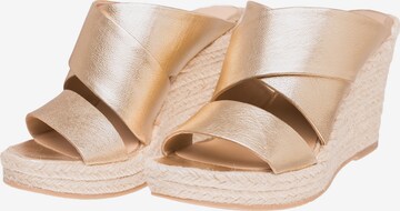 Ivylee Copenhagen Mules 'Bella' in Gold