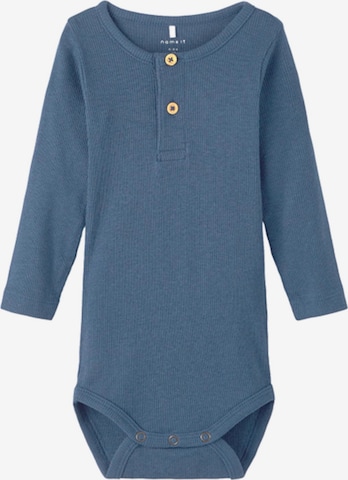 Tutina / body per bambino 'KAB' di NAME IT in blu: frontale