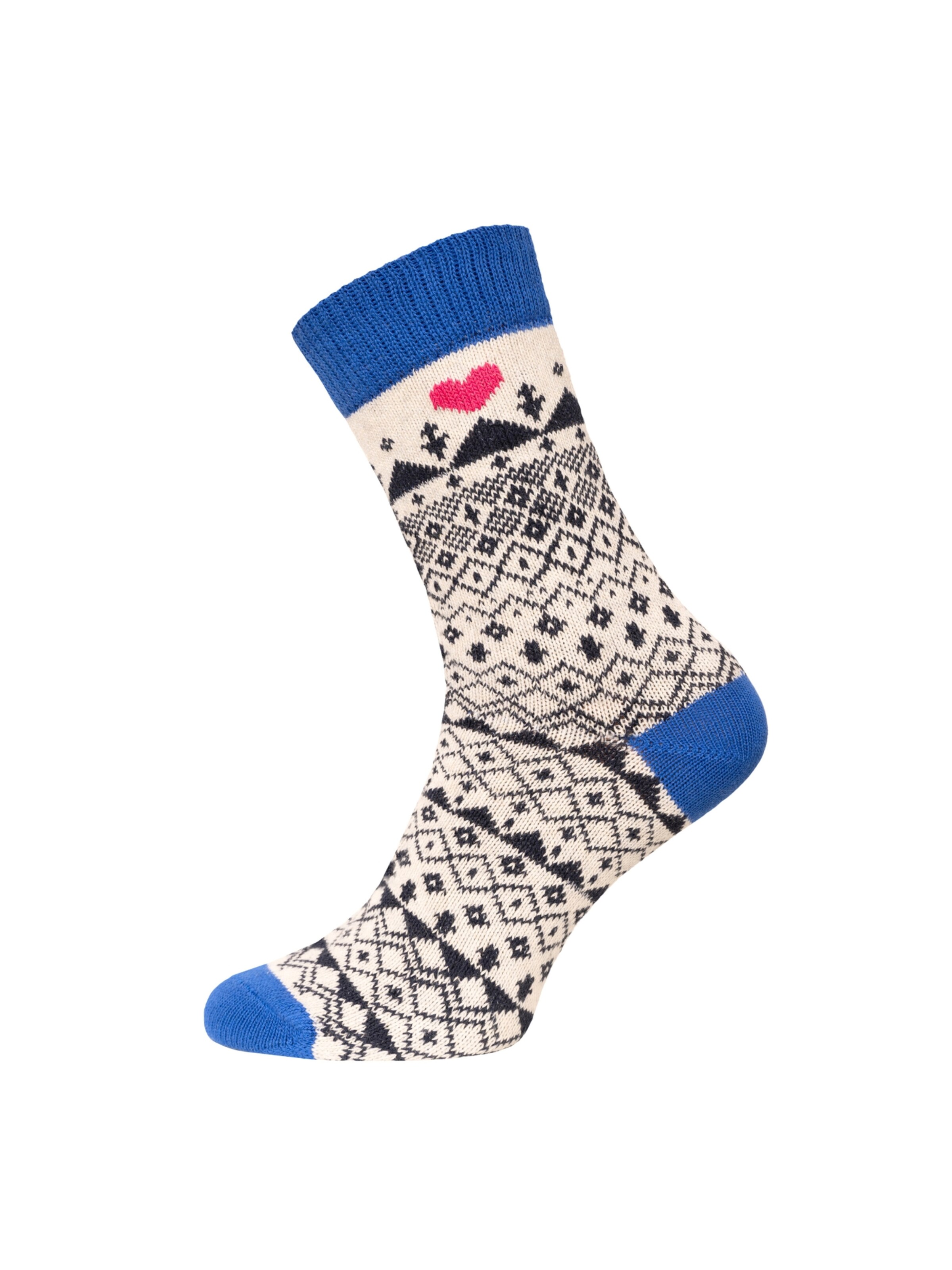 HomeOfSocks Socks 'HOS906' in Blue: front