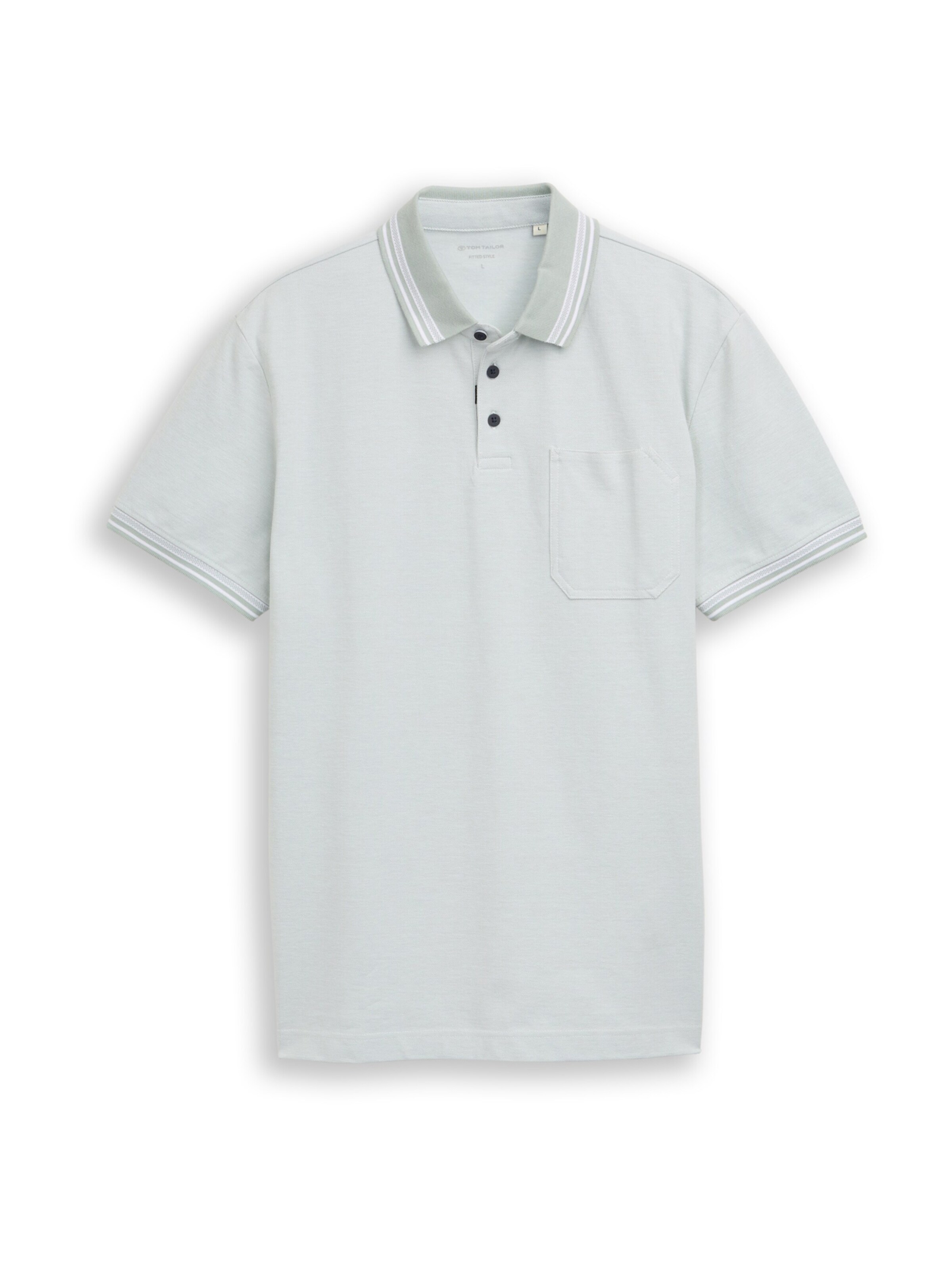 T-Shirt TOM TAILOR en bleu : devant