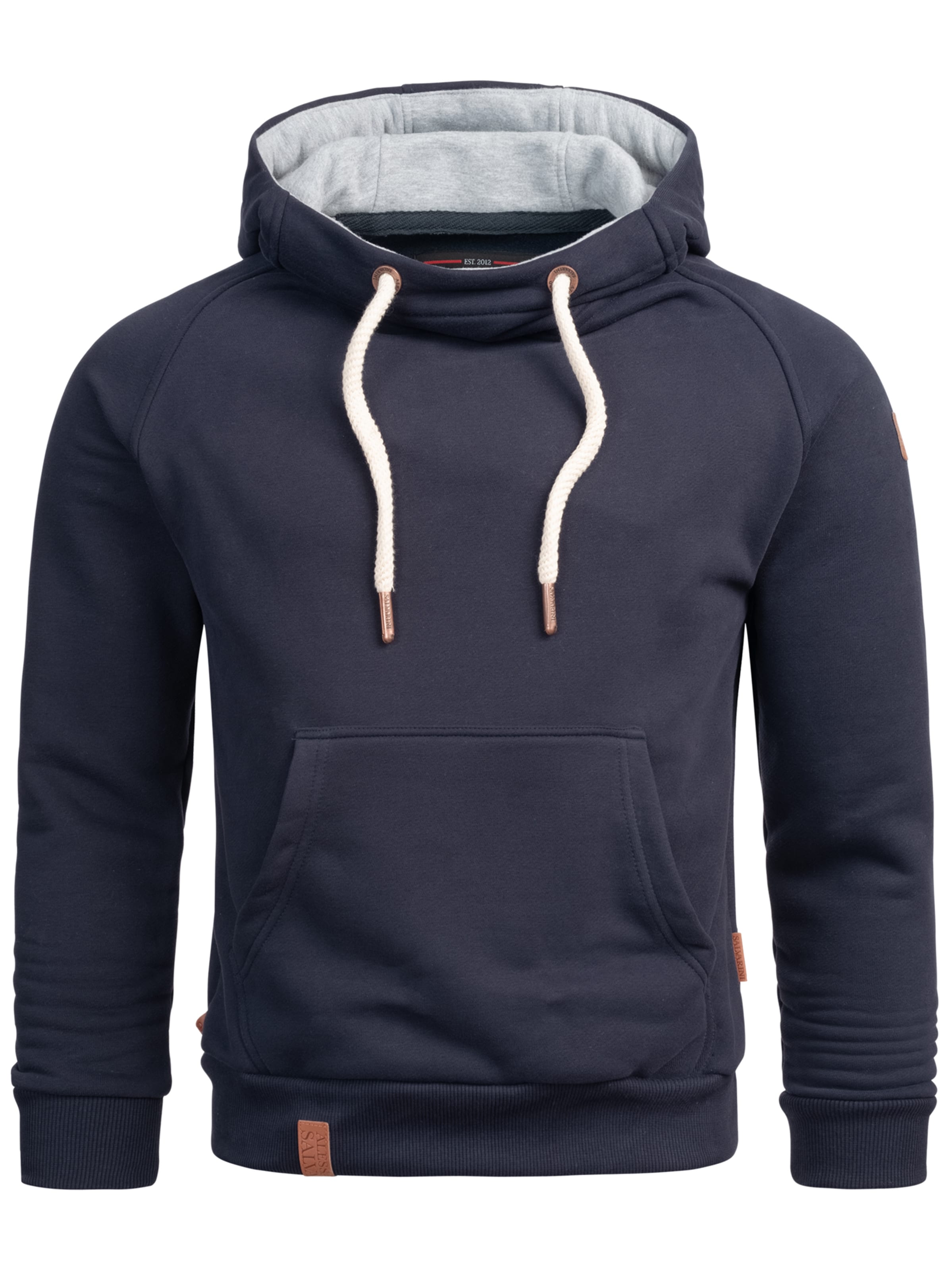 Alessandro Salvarini Sweatshirt 'Beeno' in Blauw: voorkant