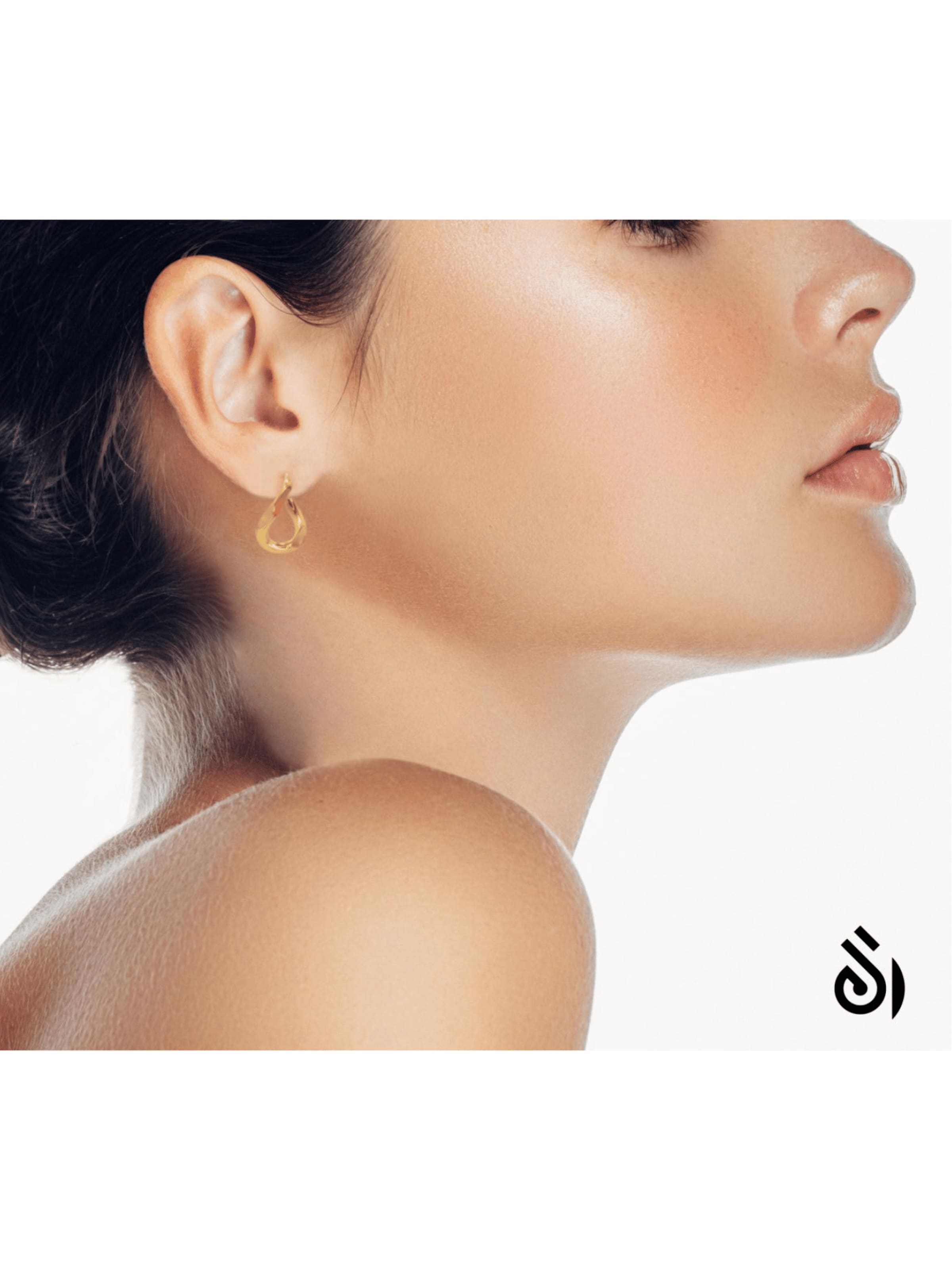 ARS-ARGENTI Ohrringe 'INFINITY'‌‌‌‌‌‌‌‌‌‌ in Gold