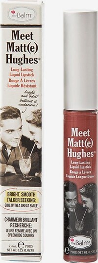 The Balm Lip Gloss 'MeetMatteHughes' in Dark red, Item view