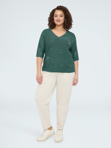 Pull-over Fiorella Rubino en vert