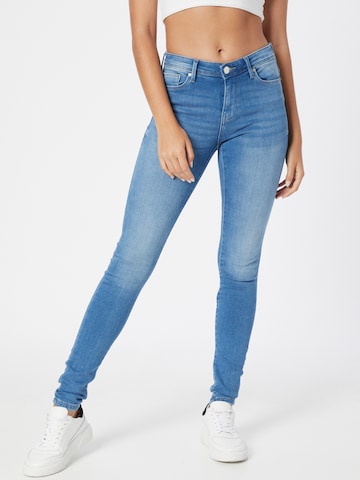 ONLY Skinny Jeans 'SHAPE' in Blauw: voorkant