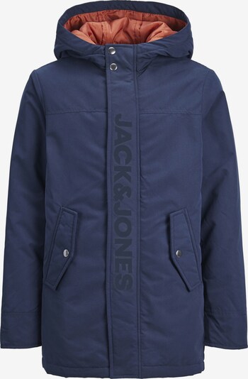Jack & Jones Junior Tussenjas in de kleur Blauw, Productweergave