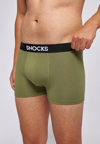 SNOCKS Boxer shorts in Green