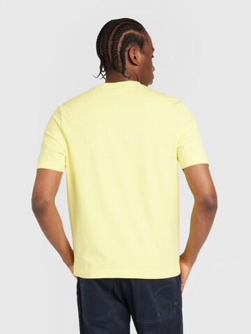BOSS Тениска 'Chup' в жълто