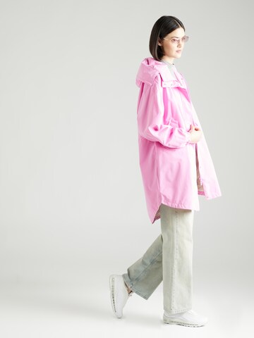 Parka mi-saison 'Ella' mazine en rose