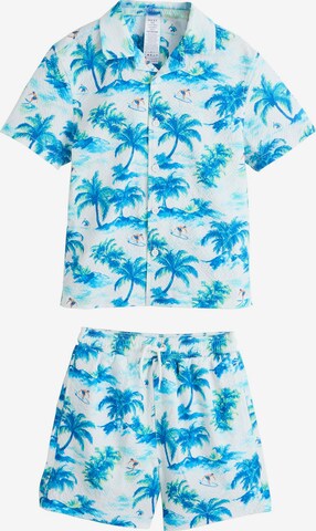 Next Комплект в синьо: отпред