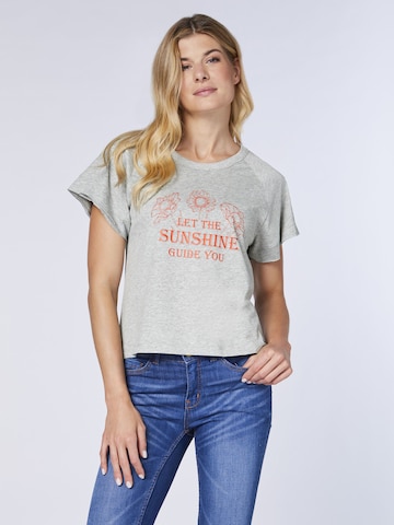 Oklahoma Jeans T-Shirt in Grau: predná strana