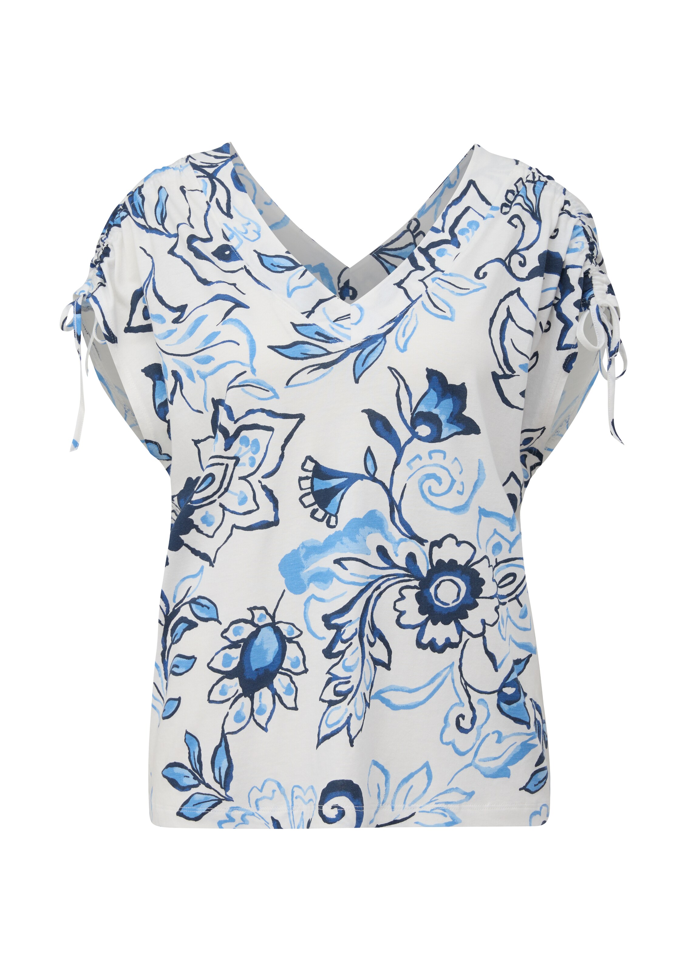 s.Oliver Μπλουζάκι σε μπλε: μπροστά