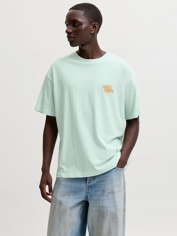 JACK & JONES Tričko 'JORSUN' - Modrá