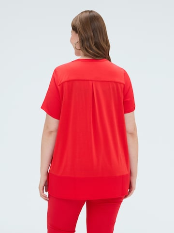 T-shirt Fiorella Rubino en rouge