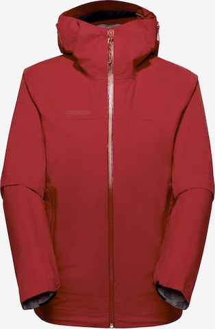 MAMMUT Outdoor Jacket in Red: front