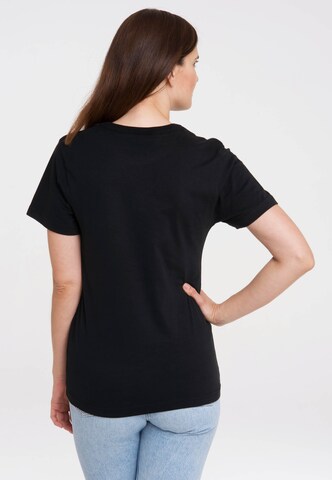 LOGOSHIRT Shirt 'VW Käfer' in Black