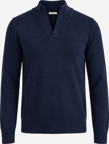 Pull-over Felix Hardy en bleu : devant