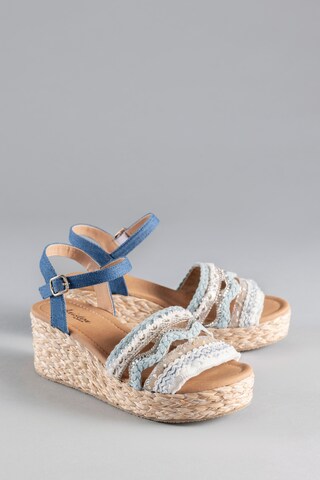 Aniston Sandalette in Blau