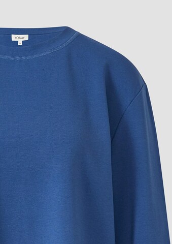 s.Oliver Sweatshirt in Blauw