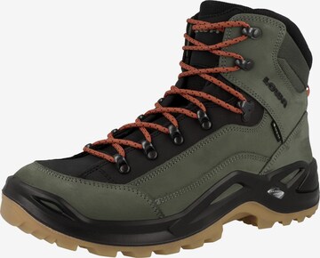 LOWA Boots 'Renegade' in Green: front