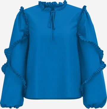 VERO MODA Blouse 'Karo' in Blue: front