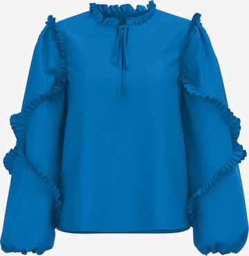 VERO MODA Bluse 'Karo' in Blau: predná strana