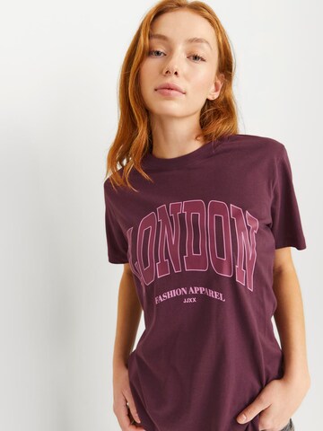 T-shirt 'JXMerle' JJXX en rouge