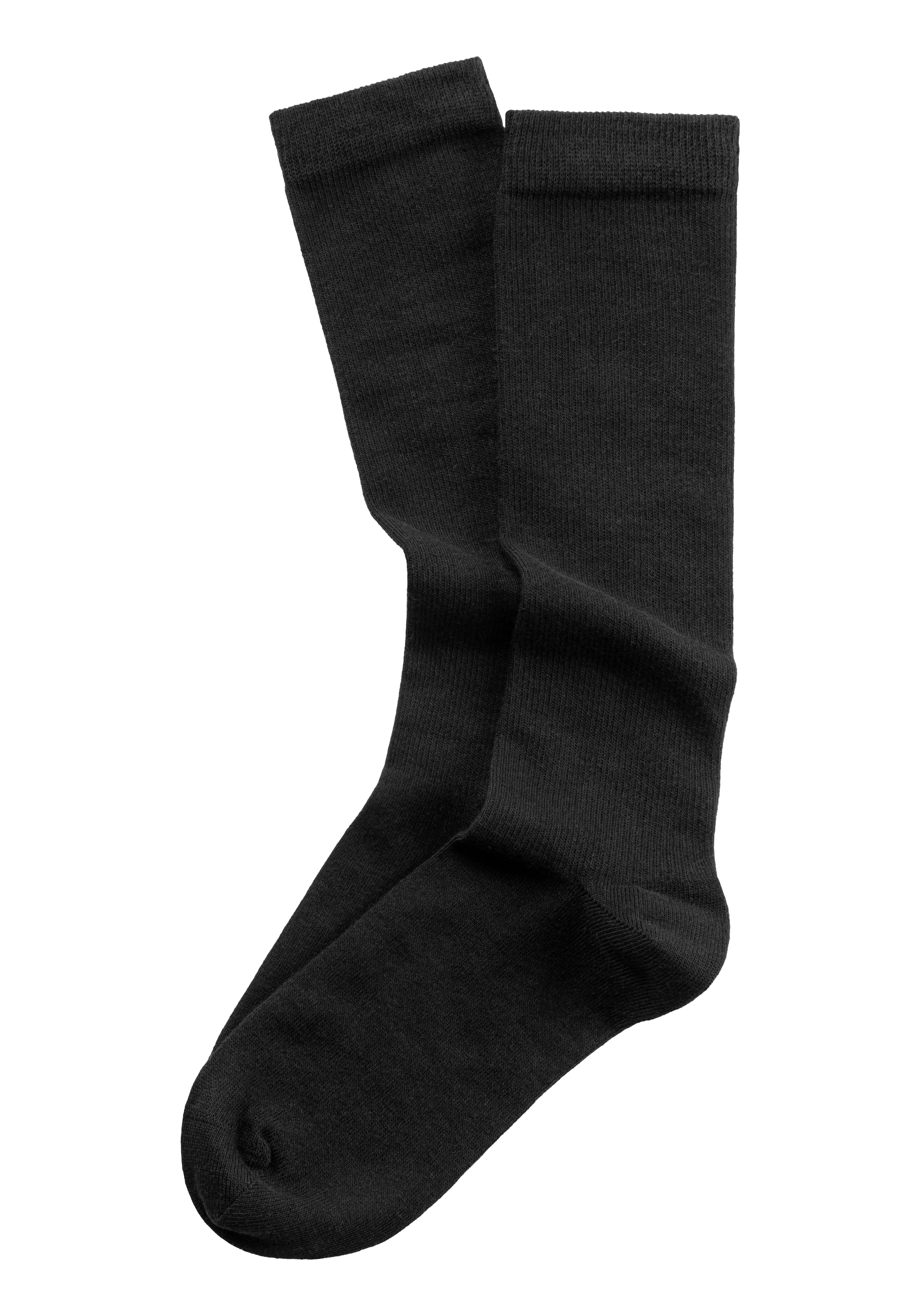 H.I.S Knee socks in Black