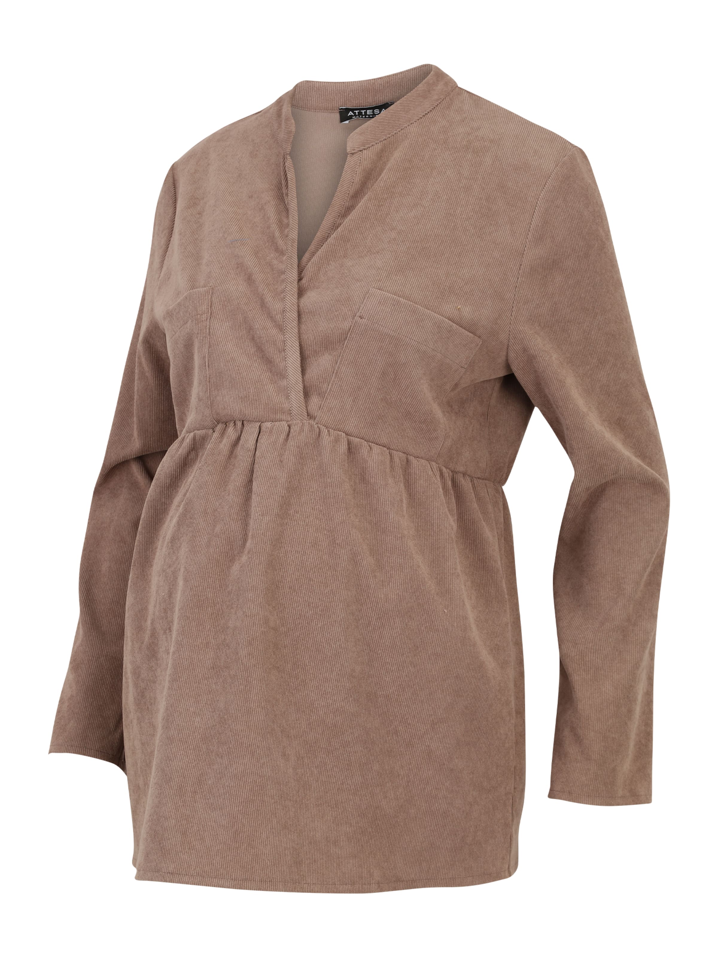 T-shirt Attesa en beige : devant