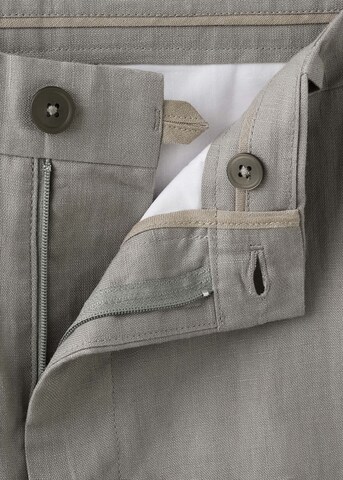 MANGO MAN Slim fit Chino Pants 'Oyster' in Grey