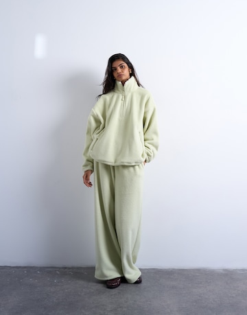 TOPSHOP Υπερμέγεθες πουλόβερ 'DIMA' σε πράσινο