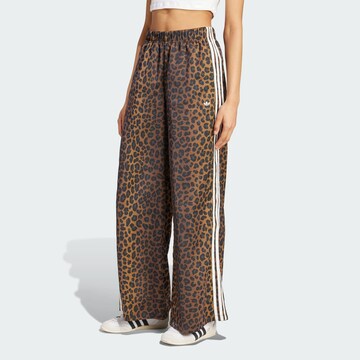ADIDAS ORIGINALS Wide leg Byxa i brun: framsida