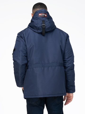 Rock Creek Winterjacke 'Jacke' in Blau