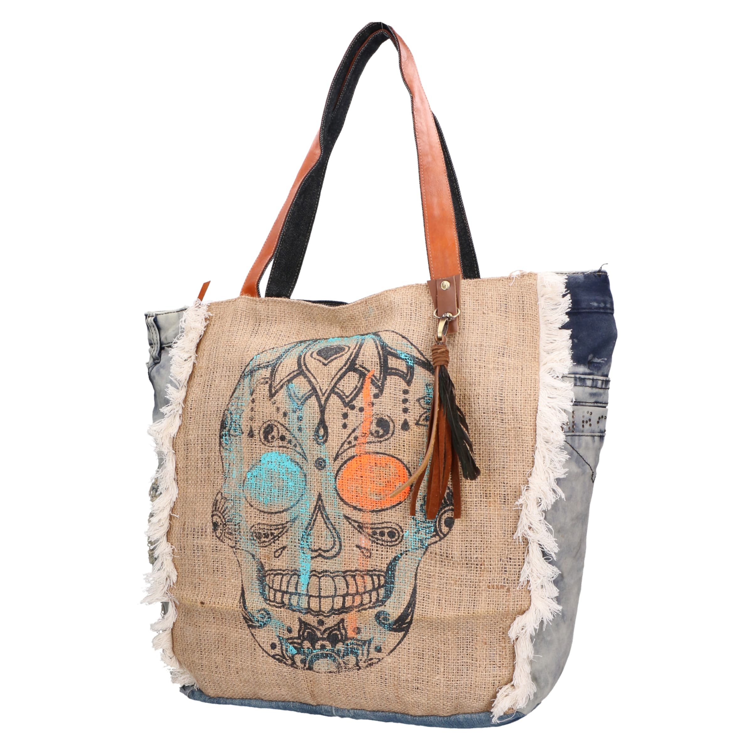 Gave Lux Schoudertas in Beige: voorkant