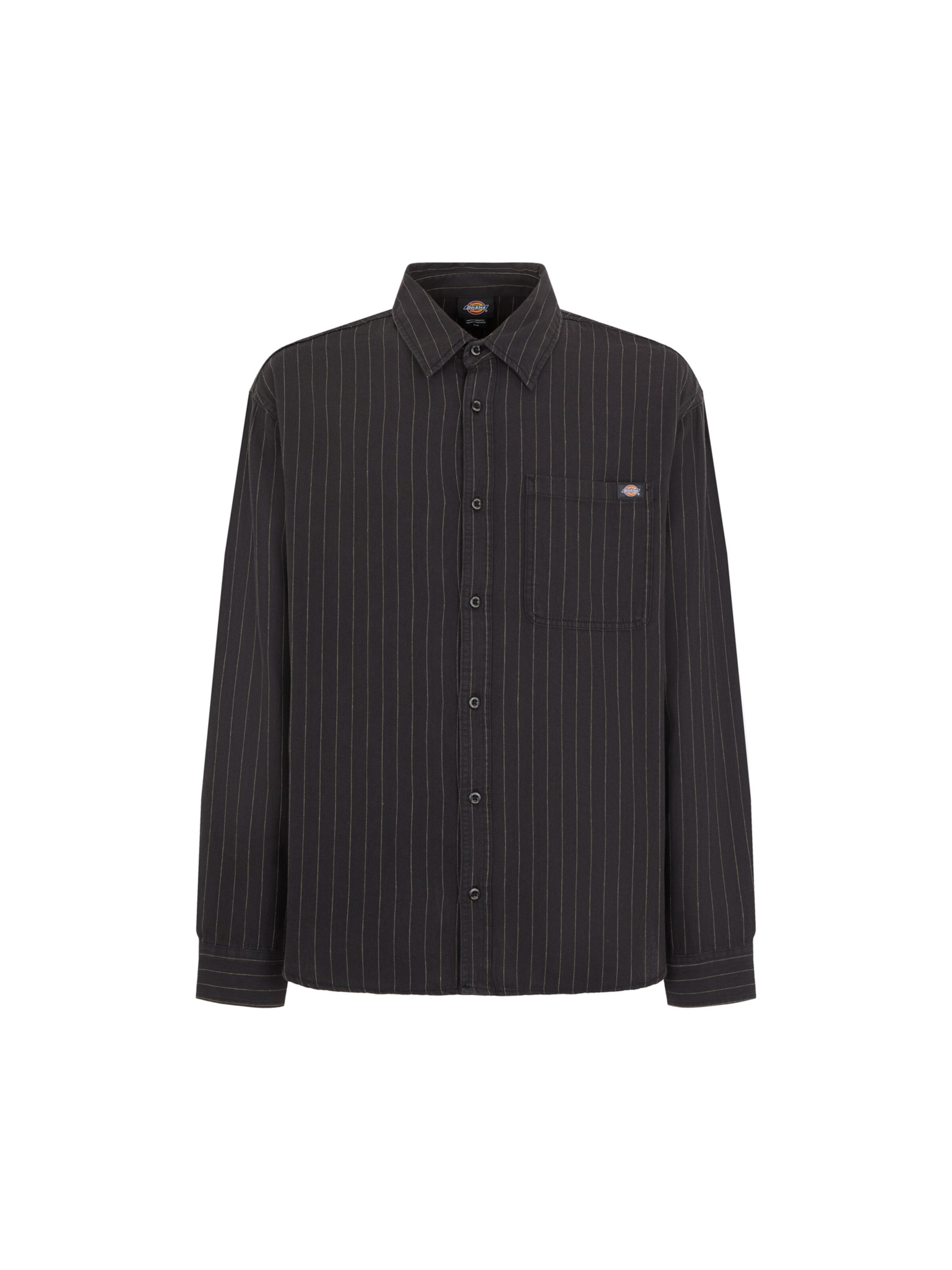 DICKIES - Comfort Fit Camisa em preto: frente