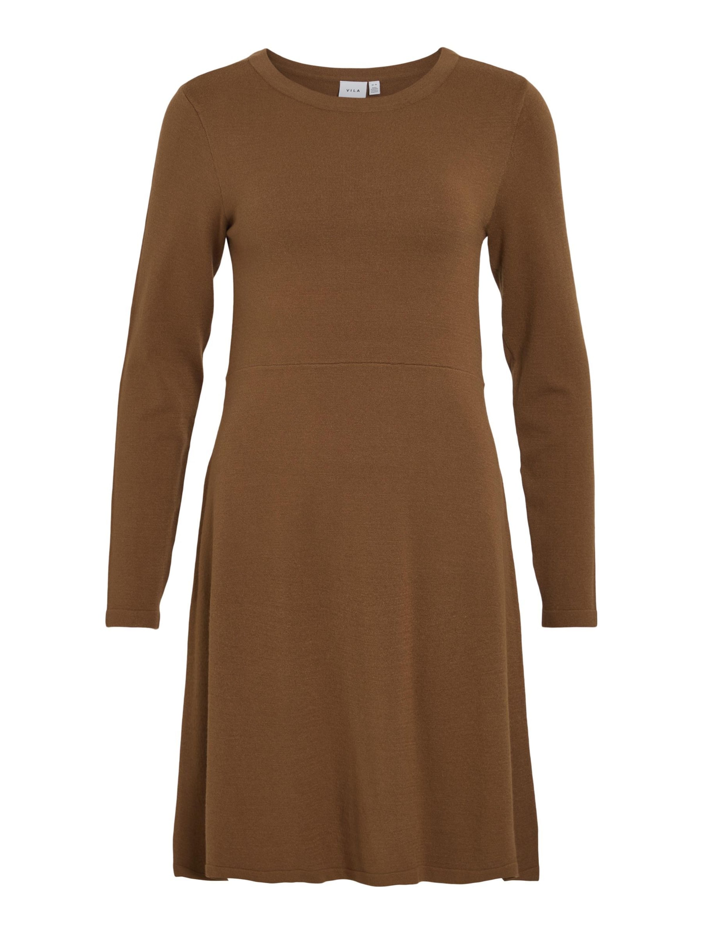 Abito di VILA in marrone: frontale