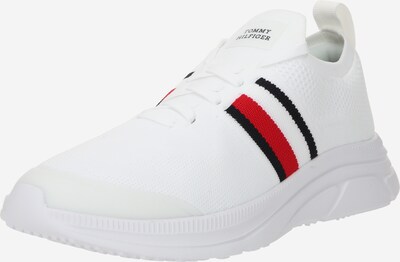 TOMMY HILFIGER Zapatillas sin cordones 'Modern Runner' en navy / rojo / negro / blanco, Vista del producto