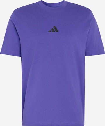 purpurinė ADIDAS SPORTSWEAR Sportiniai marškinėliai 'Essentials': priekis