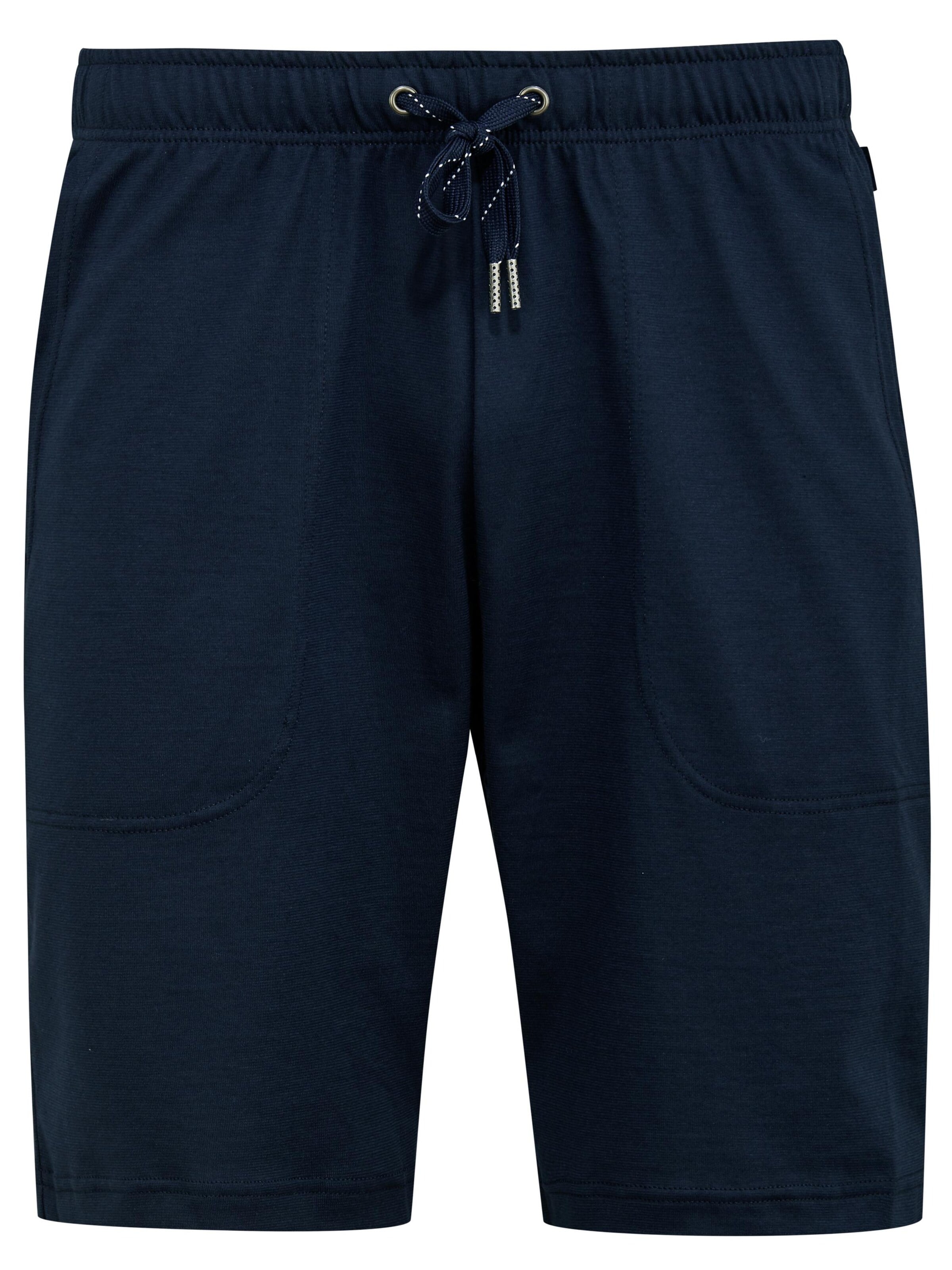 CALIDA Pyjamahose 'Remix Basic Sleep'‌‌‌‌‌ in Blau: Vorderseite