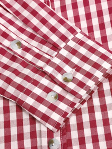KoJooin Regular fit Button Up Shirt in Red